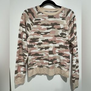 Lucky Brand pink camo waffle long sleeve shirt. NWT